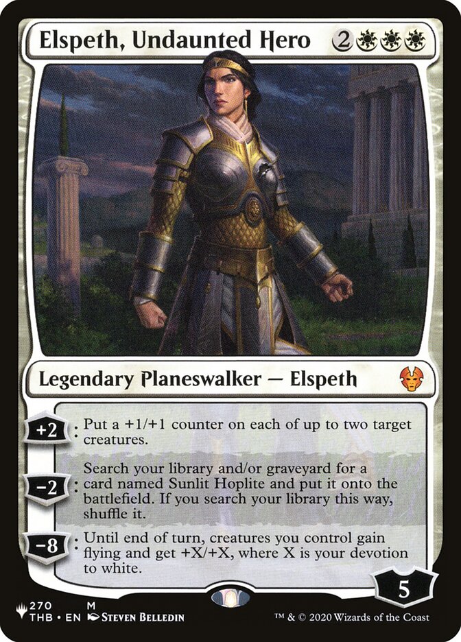 Elspeth, Undaunted Hero [The List] | Lots Moore NSW