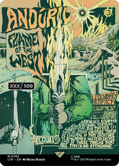 Anduril, Flame of the West (Borderless Poster) (Serialized) [The Lord of the Rings: Tales of Middle-Earth] | Lots Moore NSW