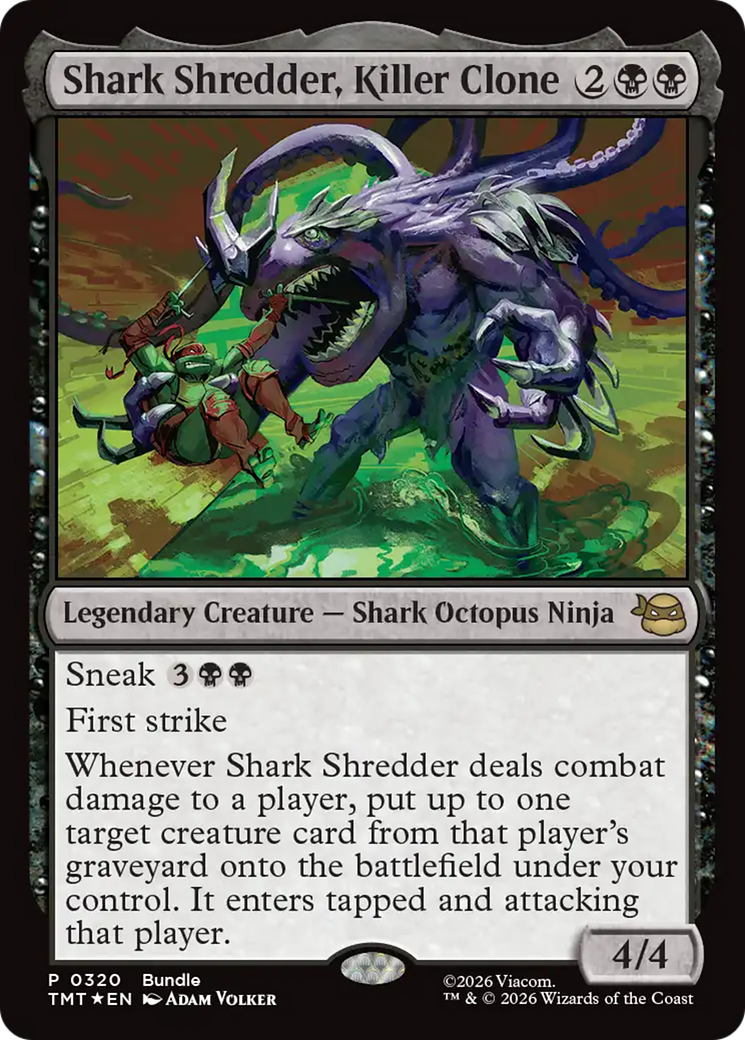 Shark Shredder, Killer Clone [Teenage Mutant Ninja Turtles Promos] | Lots Moore NSW