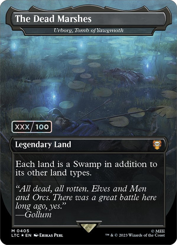 The Dead Marshes - Urborg, Tomb of Yawgmoth (Serialized) [The Lord of the Rings: Tales of Middle-Earth Commander] | Lots Moore NSW