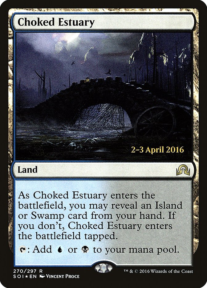 Choked Estuary [Shadows over Innistrad Prerelease Promos] | Lots Moore NSW