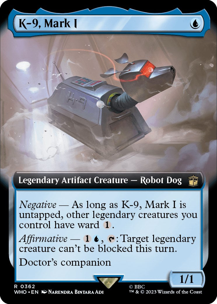 K-9, Mark I (Extended Art) [Doctor Who] | Lots Moore NSW