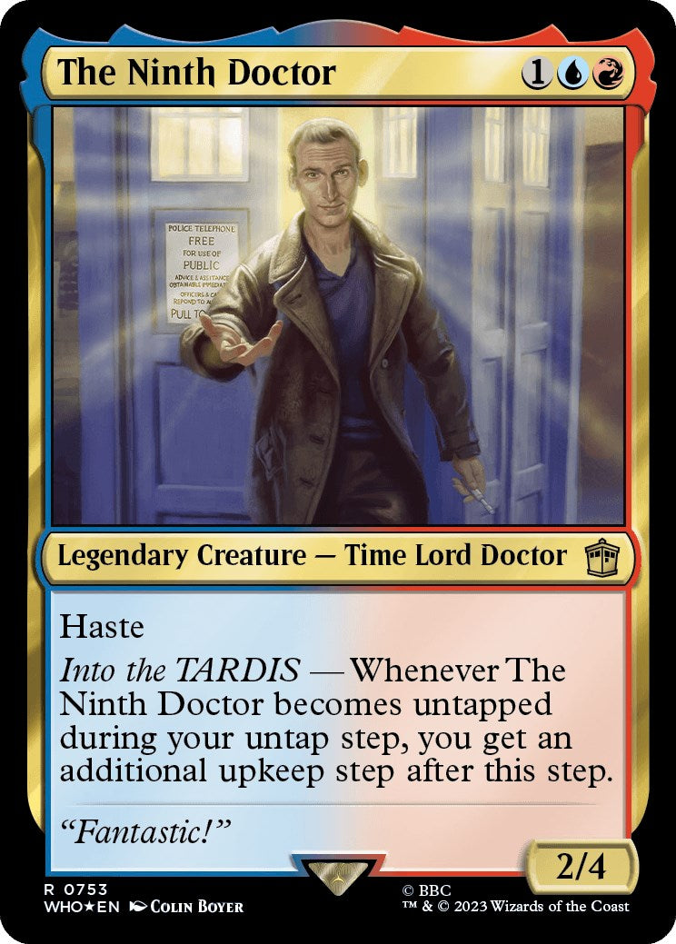 The Ninth Doctor (Surge Foil) [Doctor Who] | Lots Moore NSW