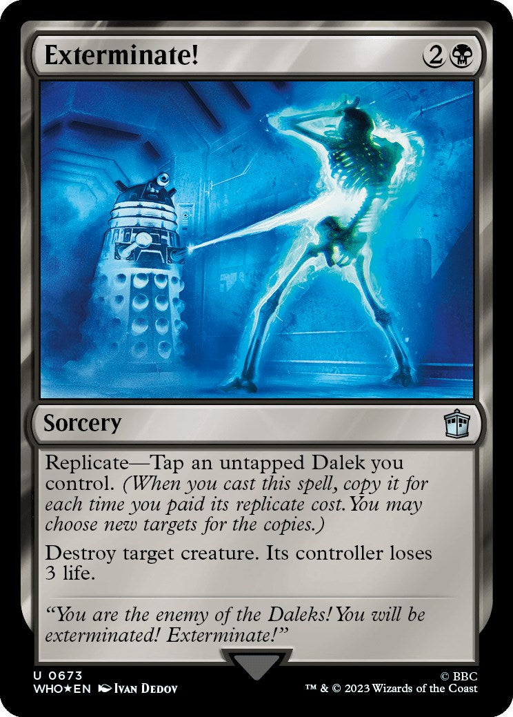 Exterminate! (Surge Foil) [Doctor Who] | Lots Moore NSW