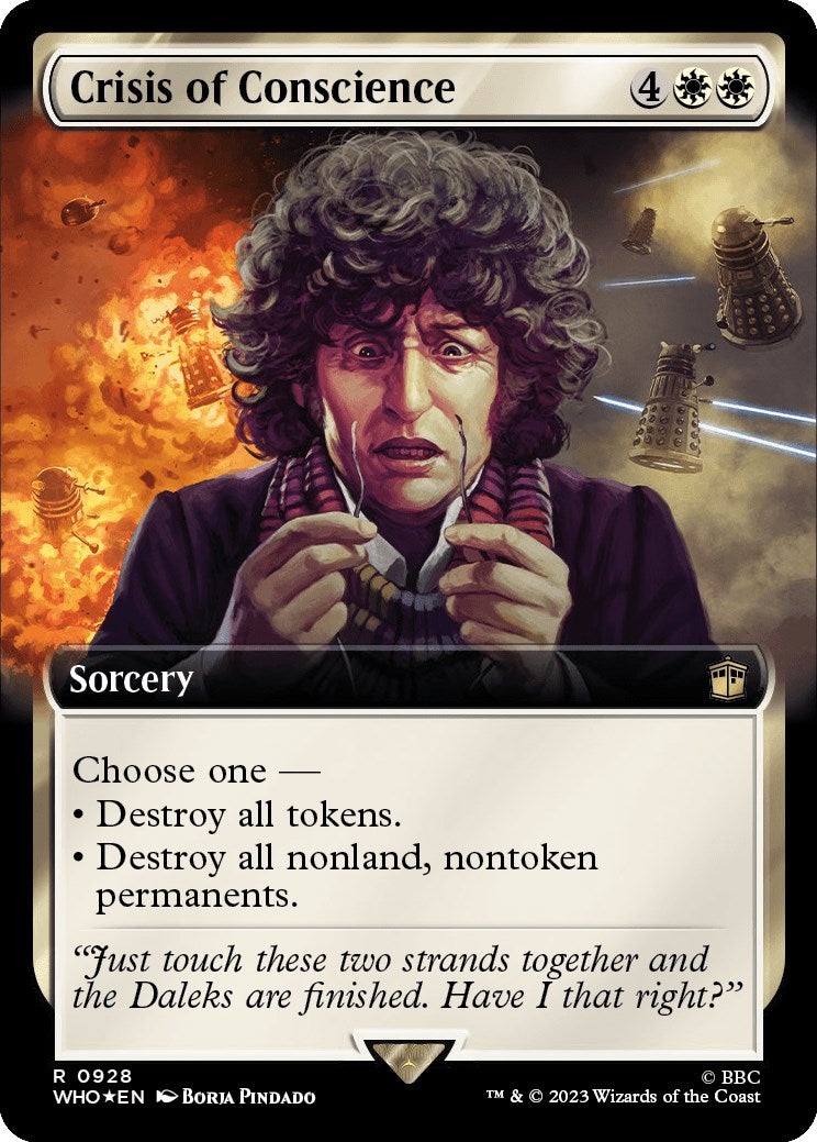 Crisis of Conscience (Extended Art) (Surge Foil) [Doctor Who] | Lots Moore NSW