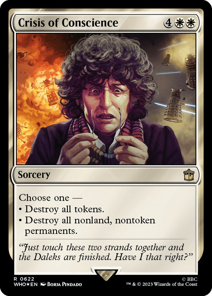 Crisis of Conscience (Surge Foil) [Doctor Who] | Lots Moore NSW
