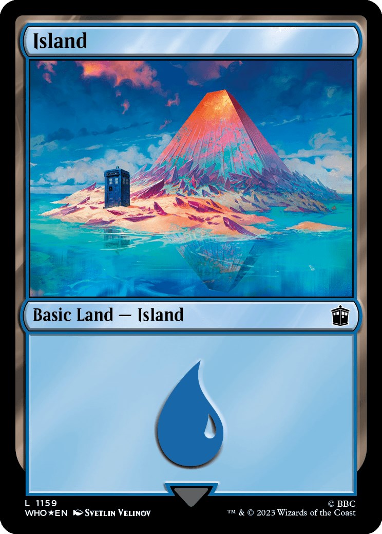 Island (1159) (Surge Foil) [Doctor Who] | Lots Moore NSW