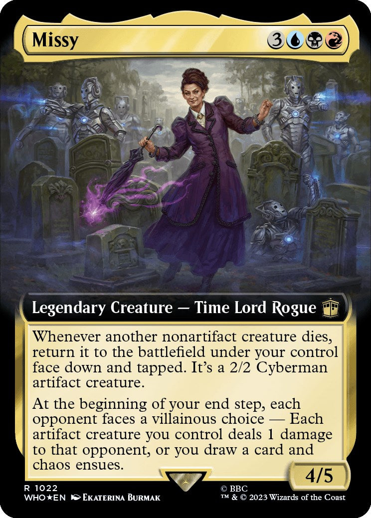 Missy (Extended Art) (Surge Foil) [Doctor Who] | Lots Moore NSW