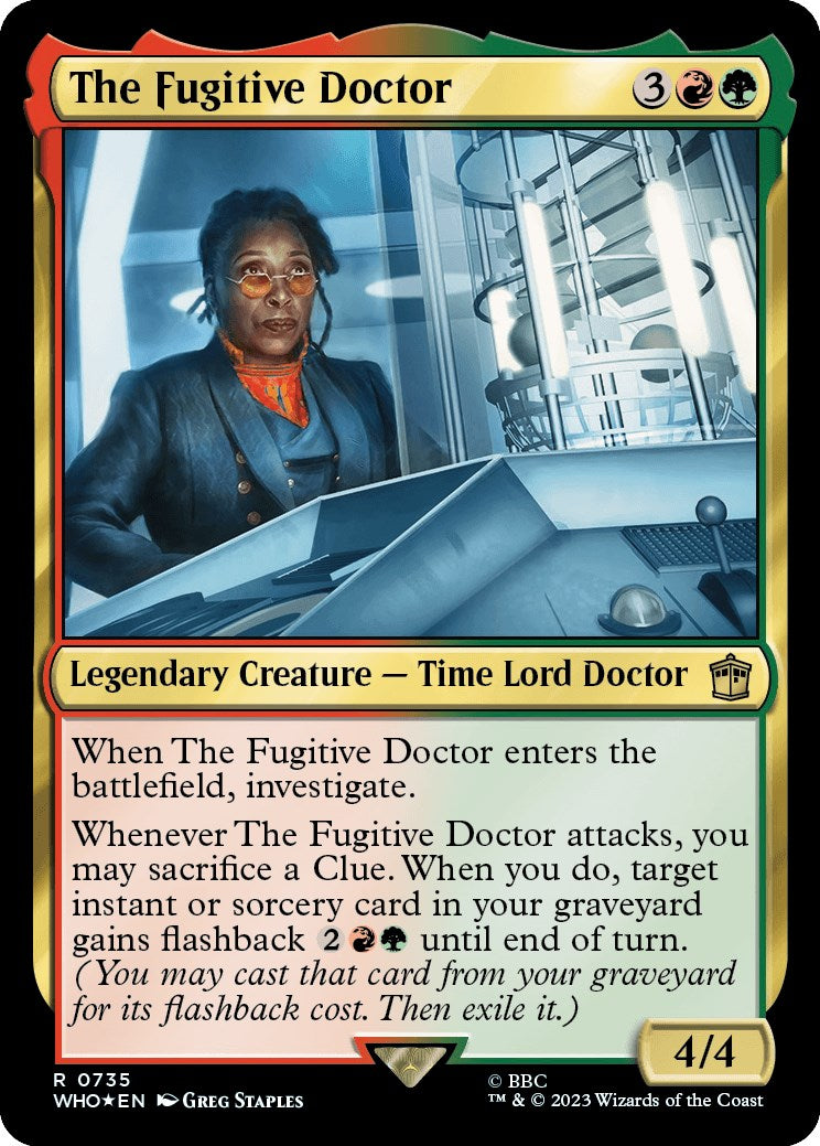 The Fugitive Doctor (Surge Foil) [Doctor Who] | Lots Moore NSW
