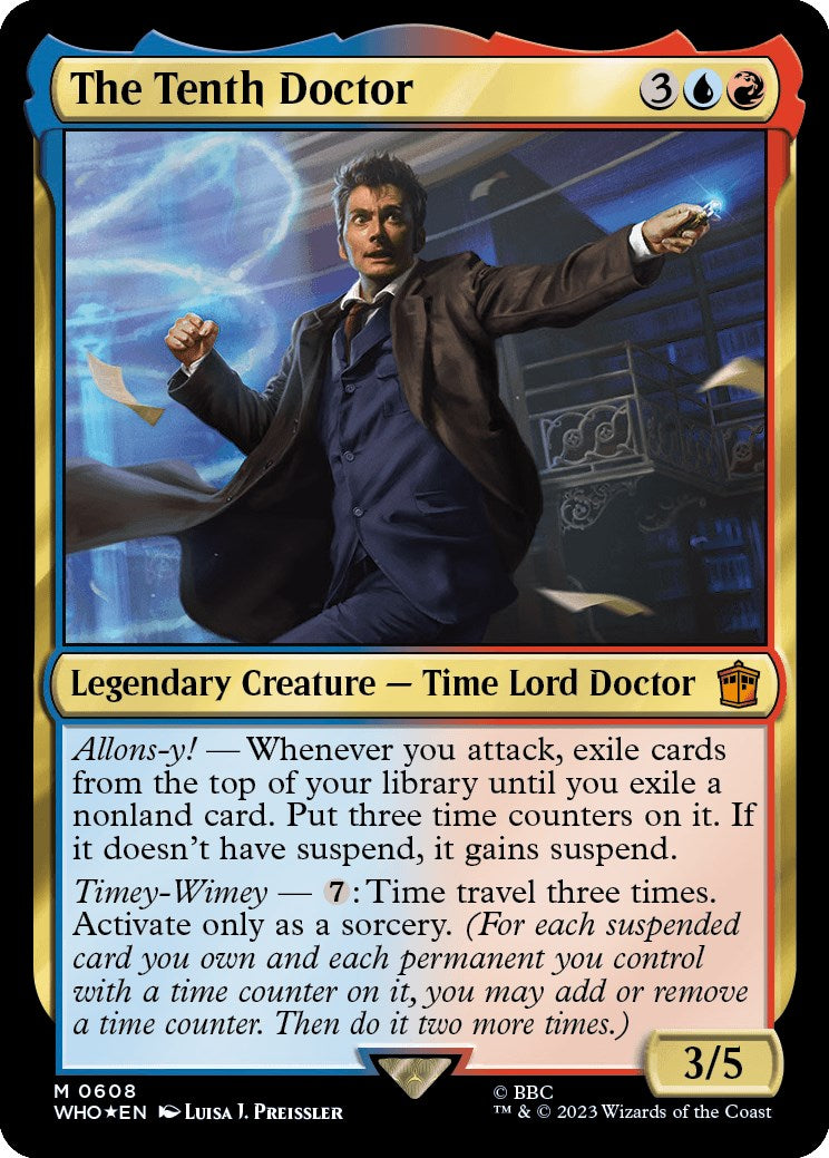 The Tenth Doctor (Surge Foil) [Doctor Who] | Lots Moore NSW