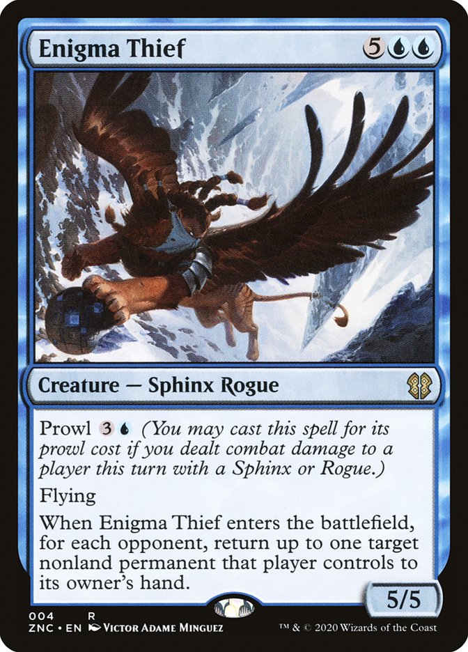 Enigma Thief [Zendikar Rising Commander] | Lots Moore NSW