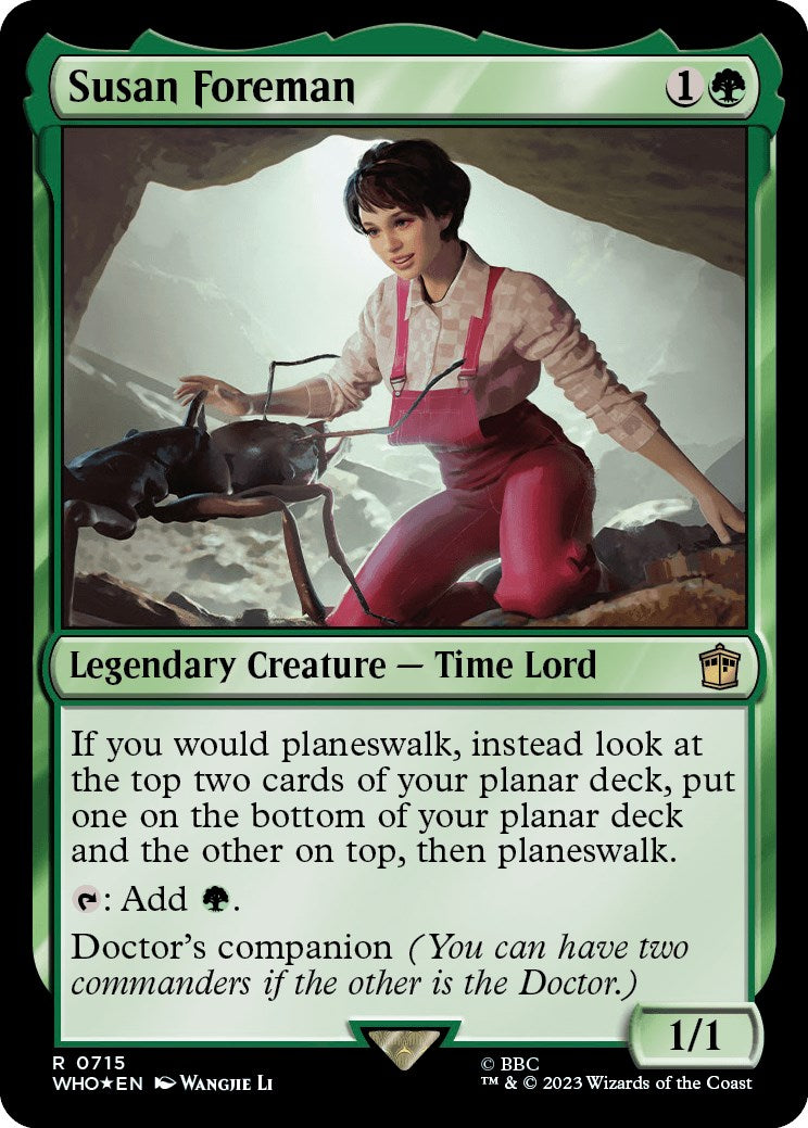 Susan Foreman (Surge Foil) [Doctor Who] | Lots Moore NSW