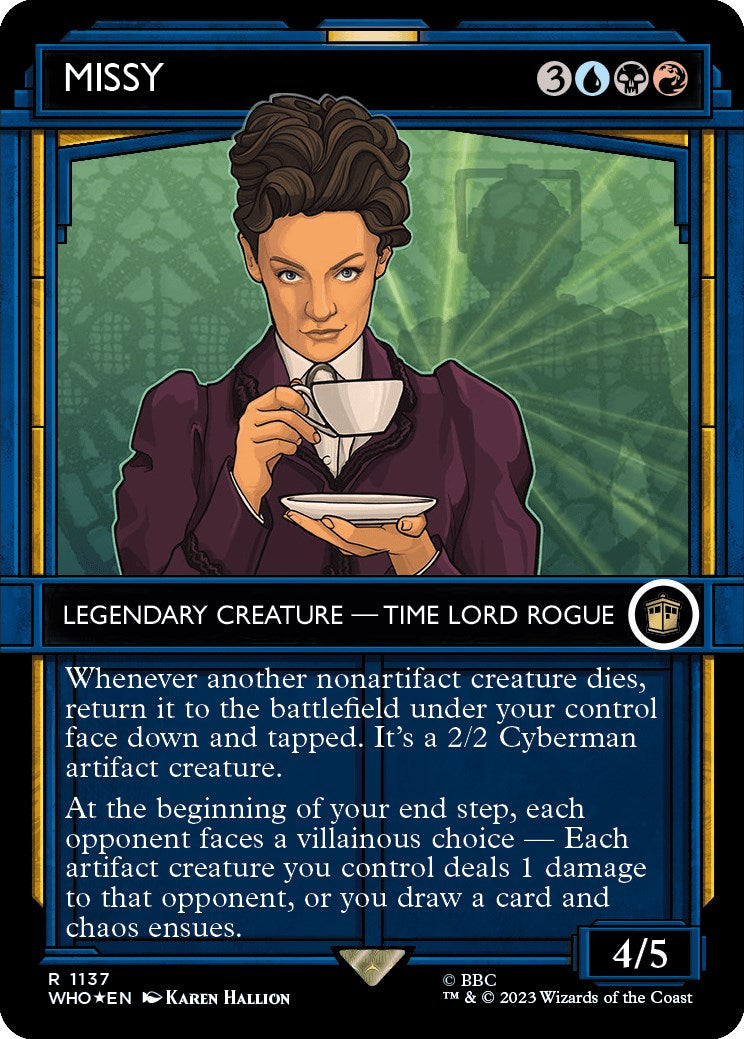 Missy (Showcase) (Surge Foil) [Doctor Who] | Lots Moore NSW