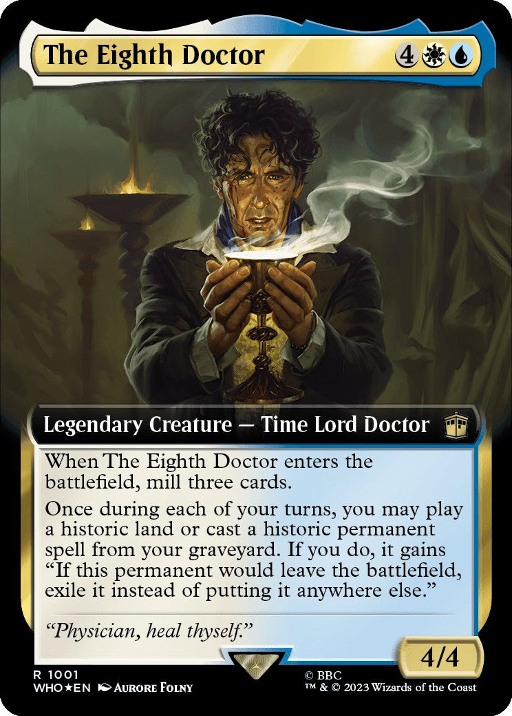The Eighth Doctor (Extended Art) (Surge Foil) [Doctor Who] | Lots Moore NSW