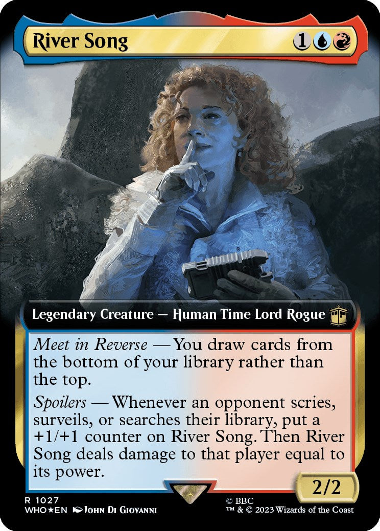River Song (Extended Art) (Surge Foil) [Doctor Who] | Lots Moore NSW