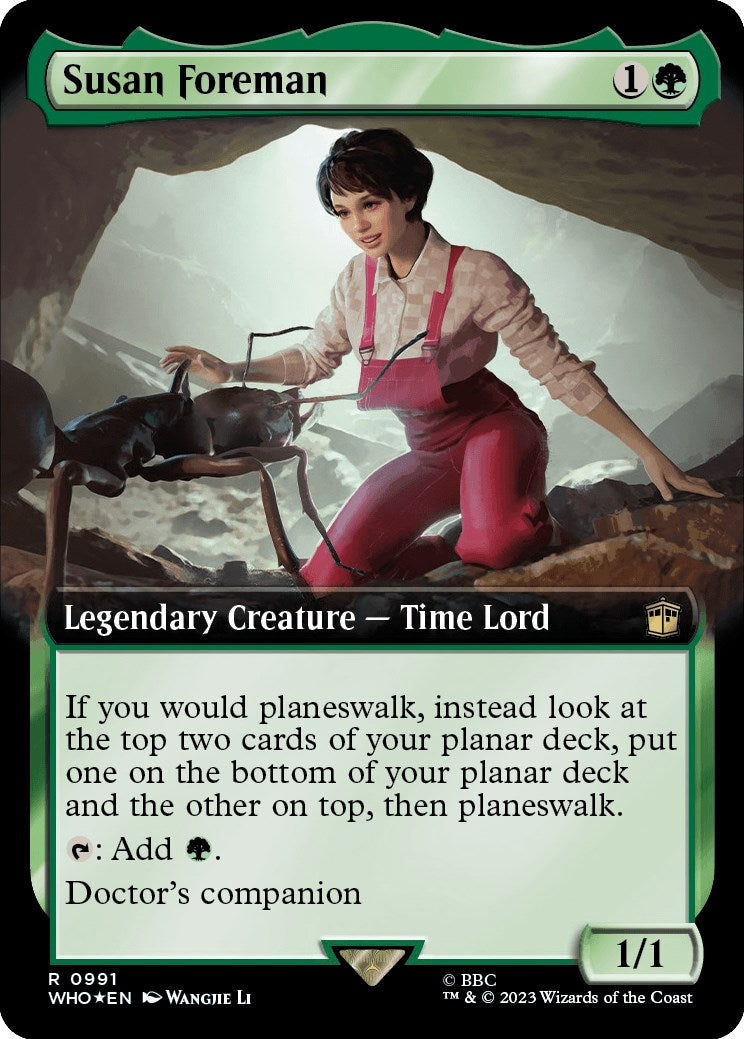 Susan Foreman (Extended Art) (Surge Foil) [Doctor Who] | Lots Moore NSW