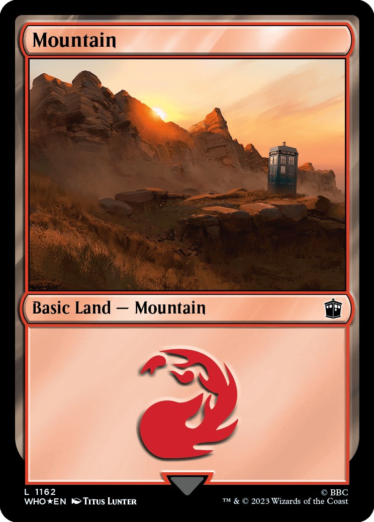 Mountain (1162) (Surge Foil) [Doctor Who] | Lots Moore NSW