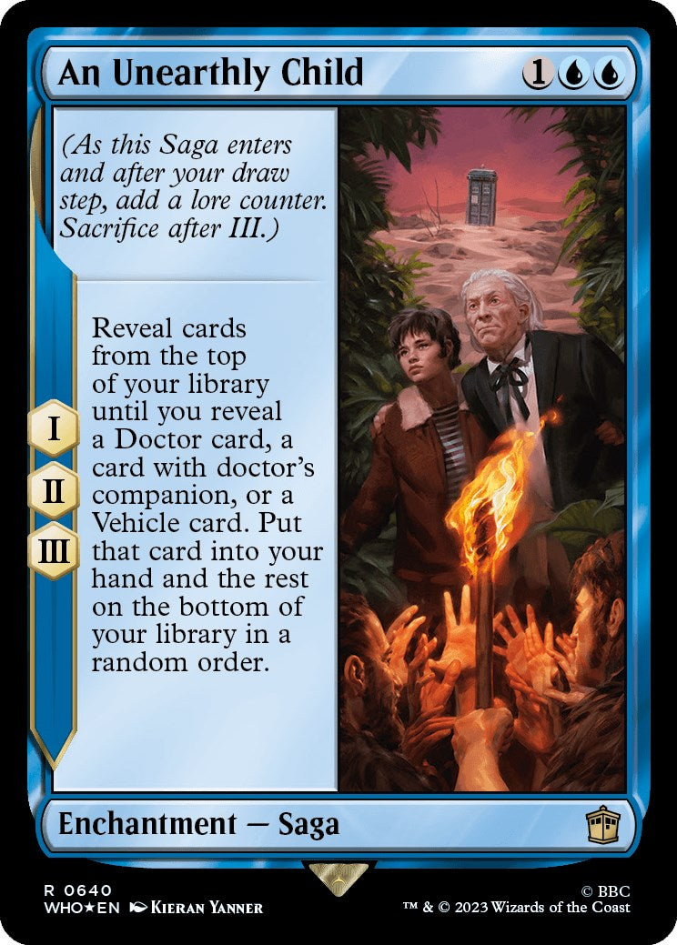 An Unearthly Child (Surge Foil) [Doctor Who] | Lots Moore NSW