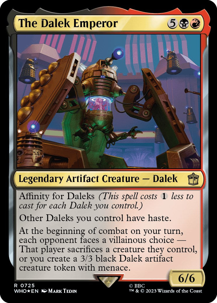 The Dalek Emperor (Surge Foil) [Doctor Who] | Lots Moore NSW