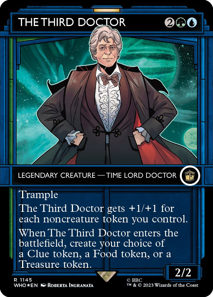 The Third Doctor (Showcase) (Surge Foil) [Doctor Who] | Lots Moore NSW