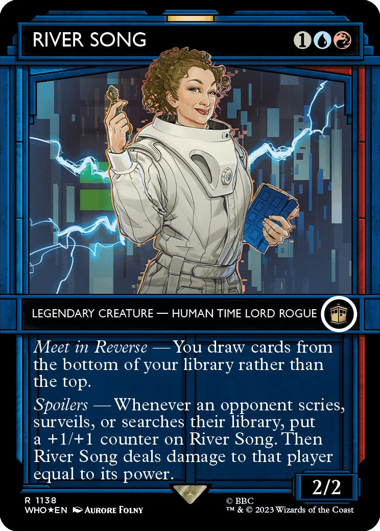 RIVER SONG (Showcase) (Surge Foil) [Doctor Who] | Lots Moore NSW