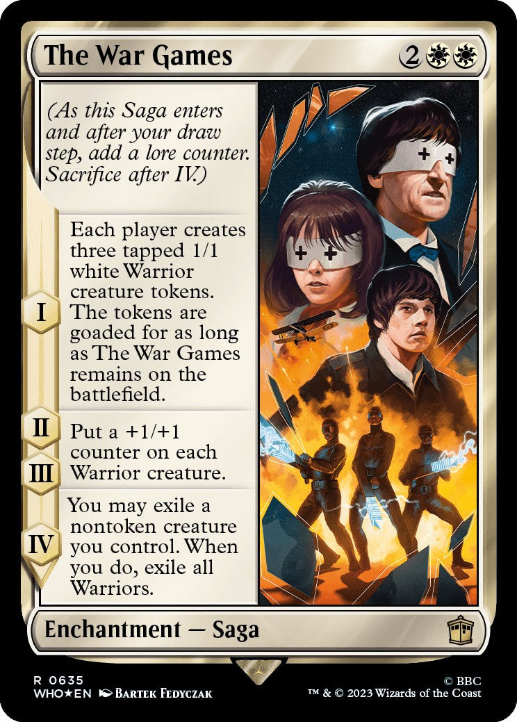 The War Games (Surge Foil) [Doctor Who] | Lots Moore NSW