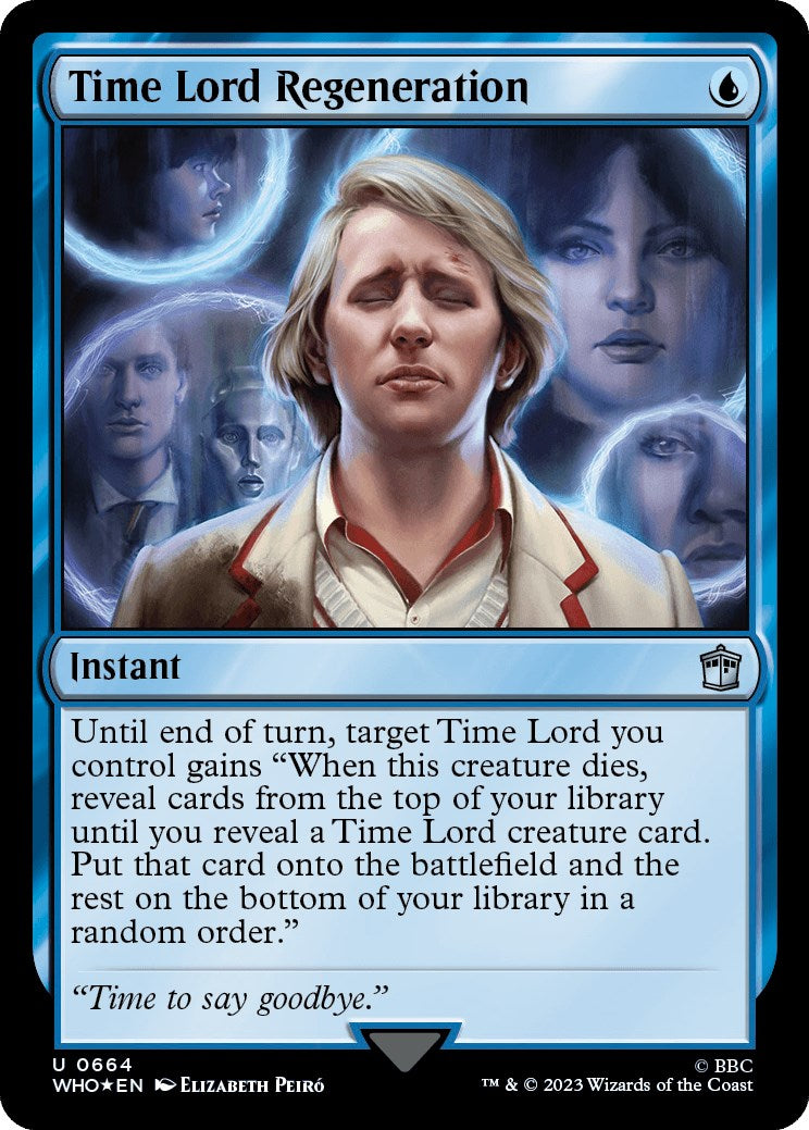 Time Lord Regeneration (Surge Foil) [Doctor Who] | Lots Moore NSW