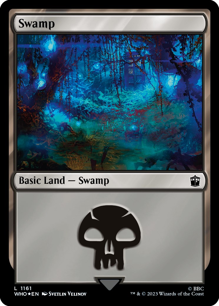 Swamp (1161) (Surge Foil) [Doctor Who] | Lots Moore NSW