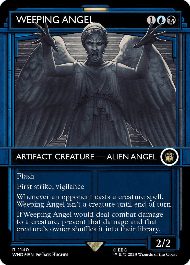 Weeping Angel (Showcase) (Surge Foil) [Doctor Who] | Lots Moore NSW