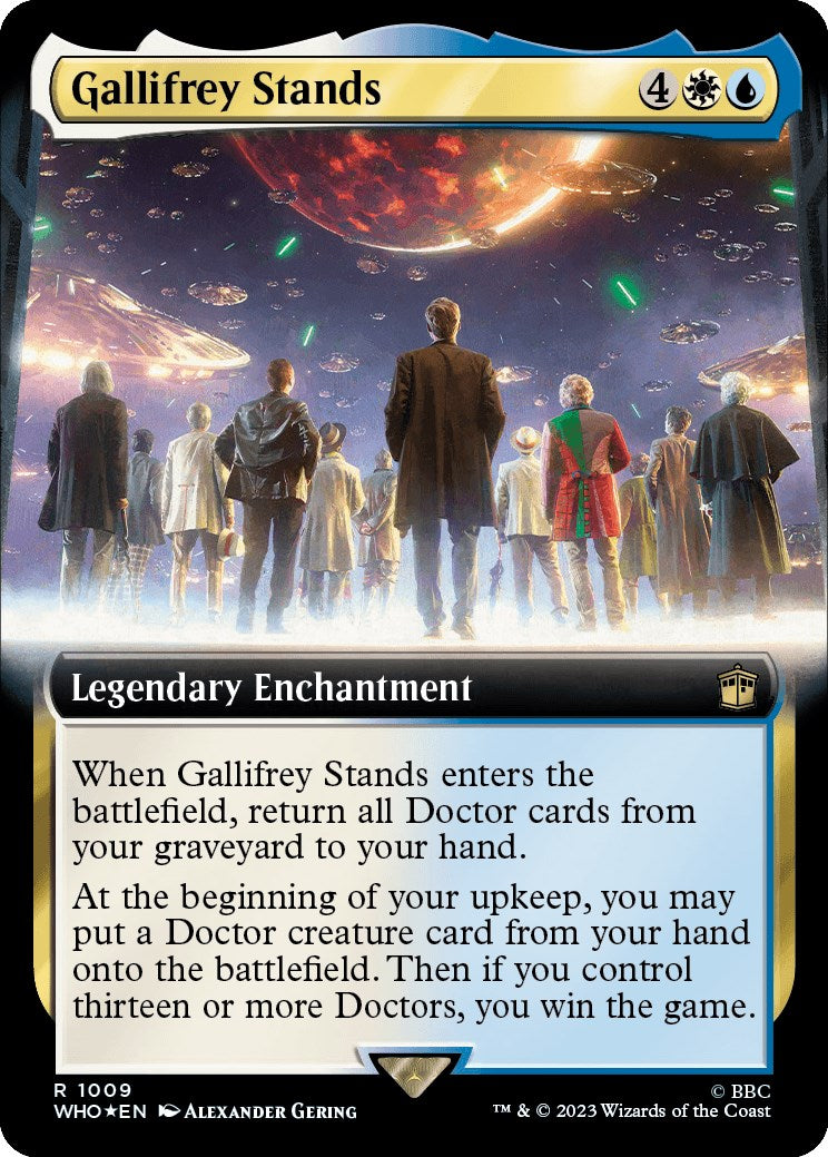 Gallifrey Stands (Extended Art) (Surge Foil) [Doctor Who] | Lots Moore NSW