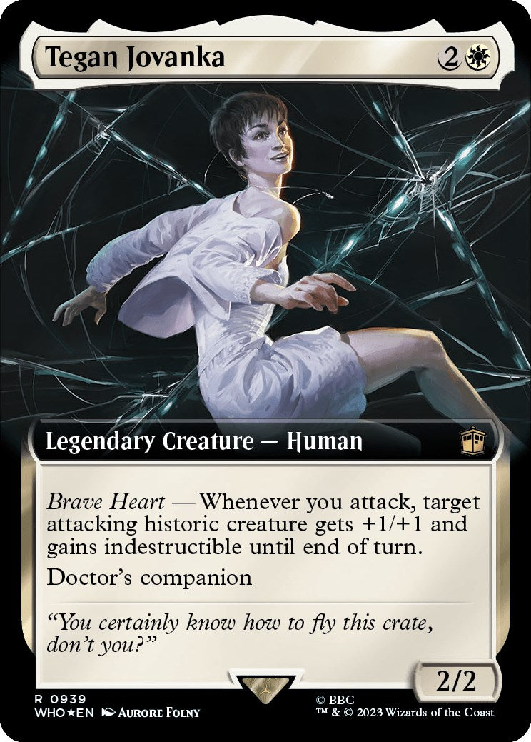 Tegan Jovanka (Extended Art) (Surge Foil) [Doctor Who] | Lots Moore NSW