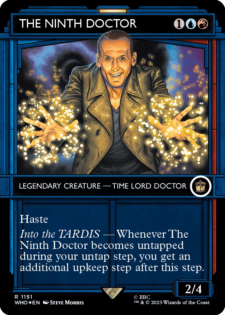The Ninth Doctor (Showcase) (Surge Foil) [Doctor Who] | Lots Moore NSW