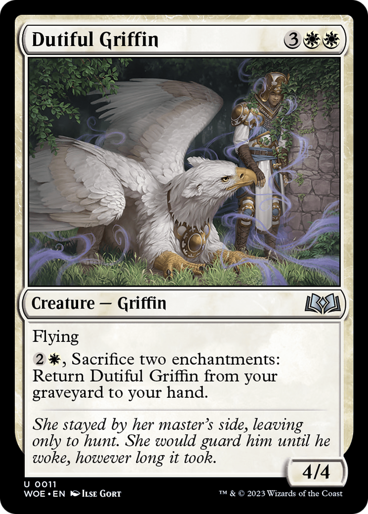 Dutiful Griffin [Wilds of Eldraine] | Lots Moore NSW