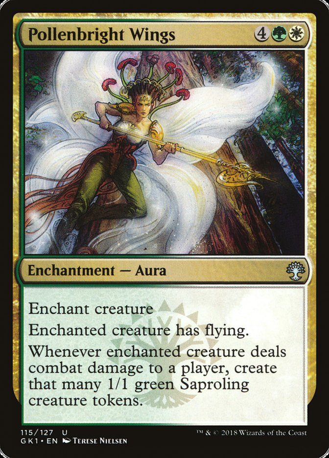 Pollenbright Wings [Guilds of Ravnica Guild Kit] | Lots Moore NSW
