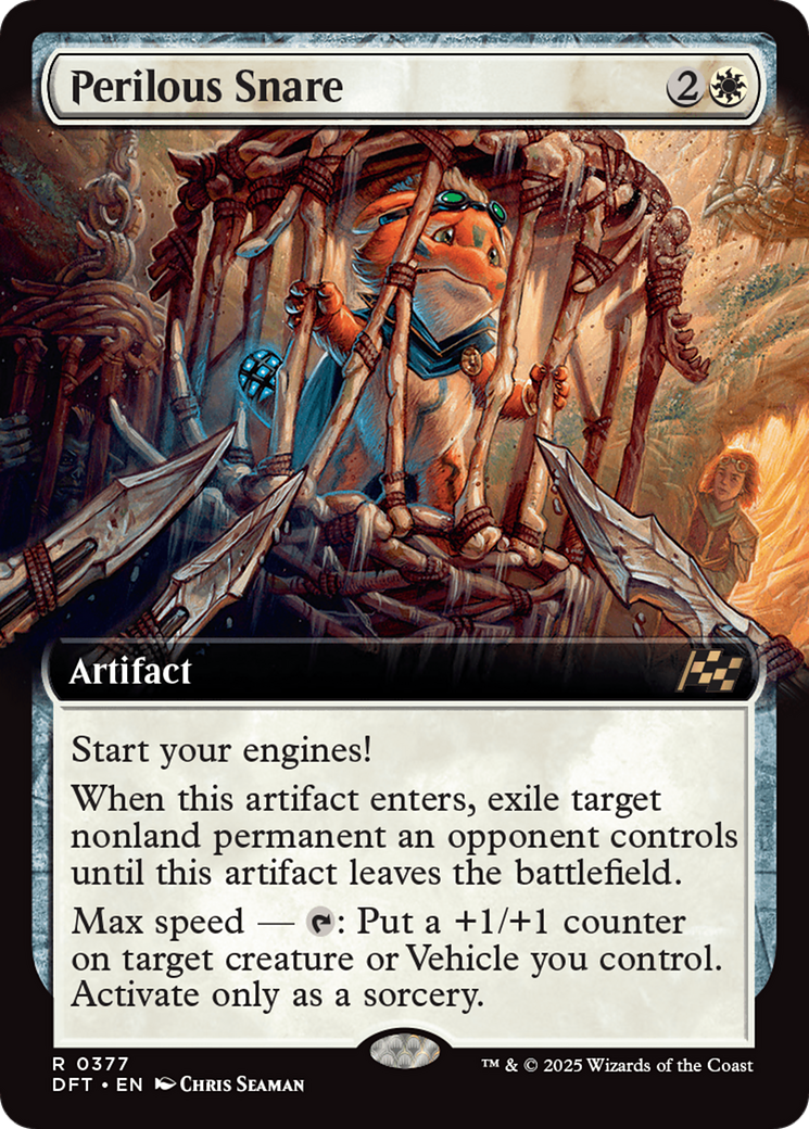 Perilous Snare (Extended Art) [Aetherdrift] | Lots Moore NSW