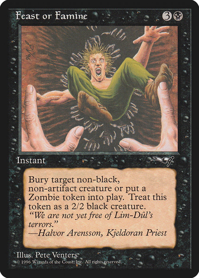 Feast or Famine (Falling) [Alliances] | Lots Moore NSW