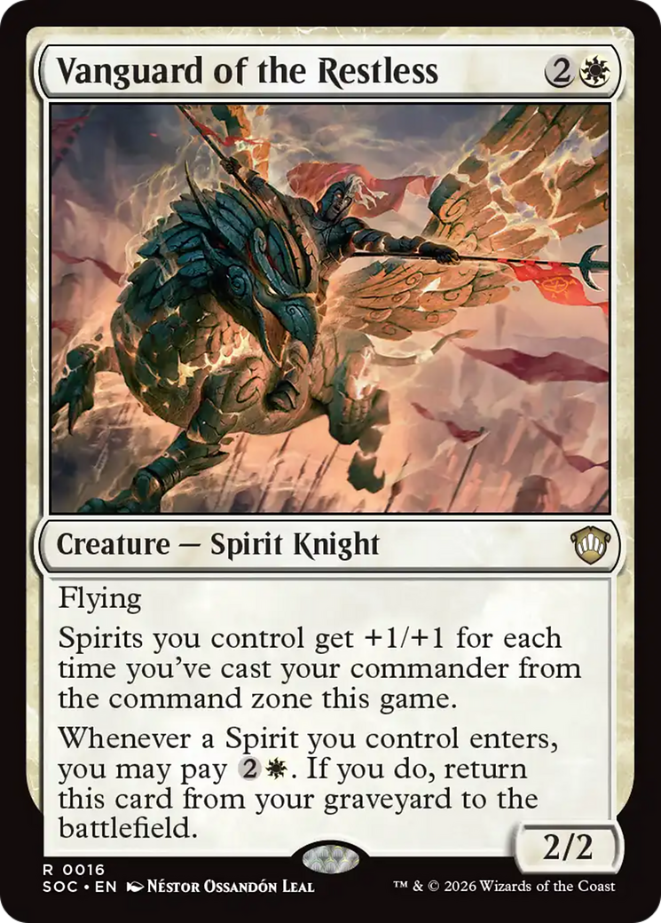 Vanguard of the Restless [Secrets of Strixhaven Commander] | Lots Moore NSW