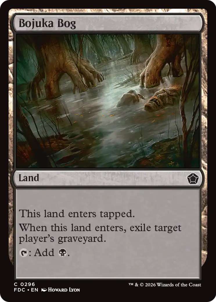 Bojuka Bog [Foundations Commander] | Lots Moore NSW