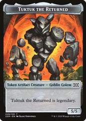 Ooze // Tuktuk the Returned Double-Sided Token [Double Masters Tokens] | Lots Moore NSW
