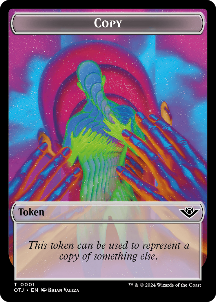 Copy Token [Outlaws of Thunder Junction Tokens] | Lots Moore NSW