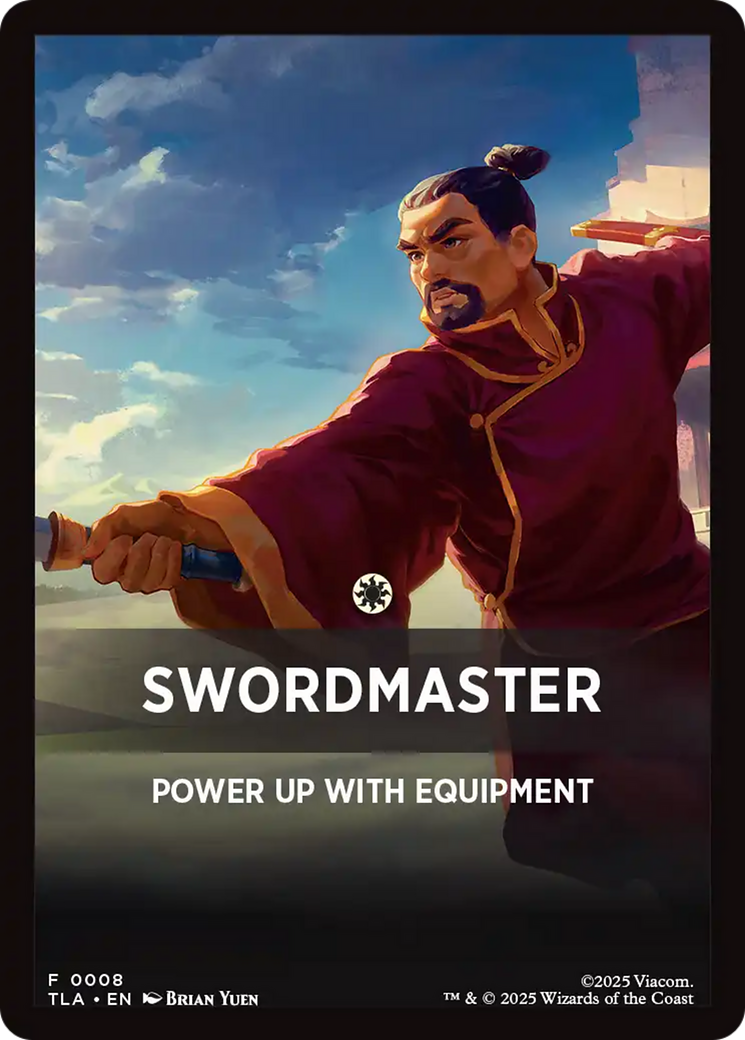 Swordmaster Theme Card [Avatar: The Last Airbender Tokens] | Lots Moore NSW