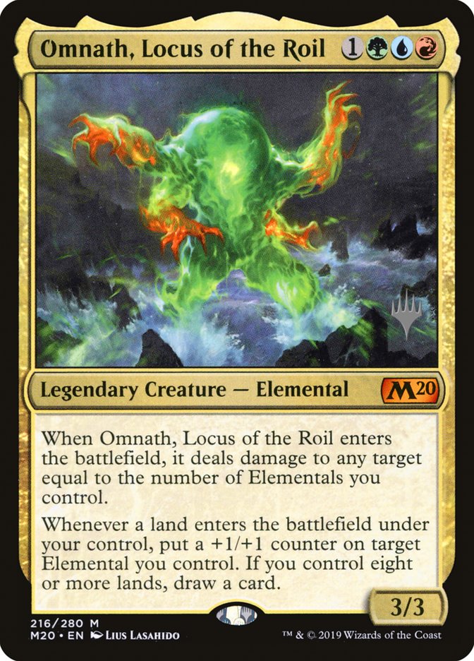 Omnath, Locus of the Roil (Promo Pack) [Core Set 2020 Promos] | Lots Moore NSW