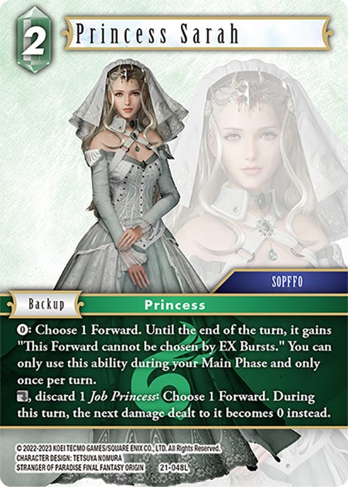 Princess Sarah [Beyond Destiny] | Lots Moore NSW
