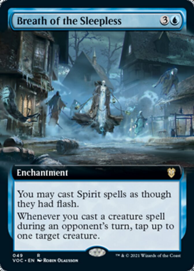 Breath of the Sleepless (Extended Art) [Innistrad: Crimson Vow Commander] | Lots Moore NSW