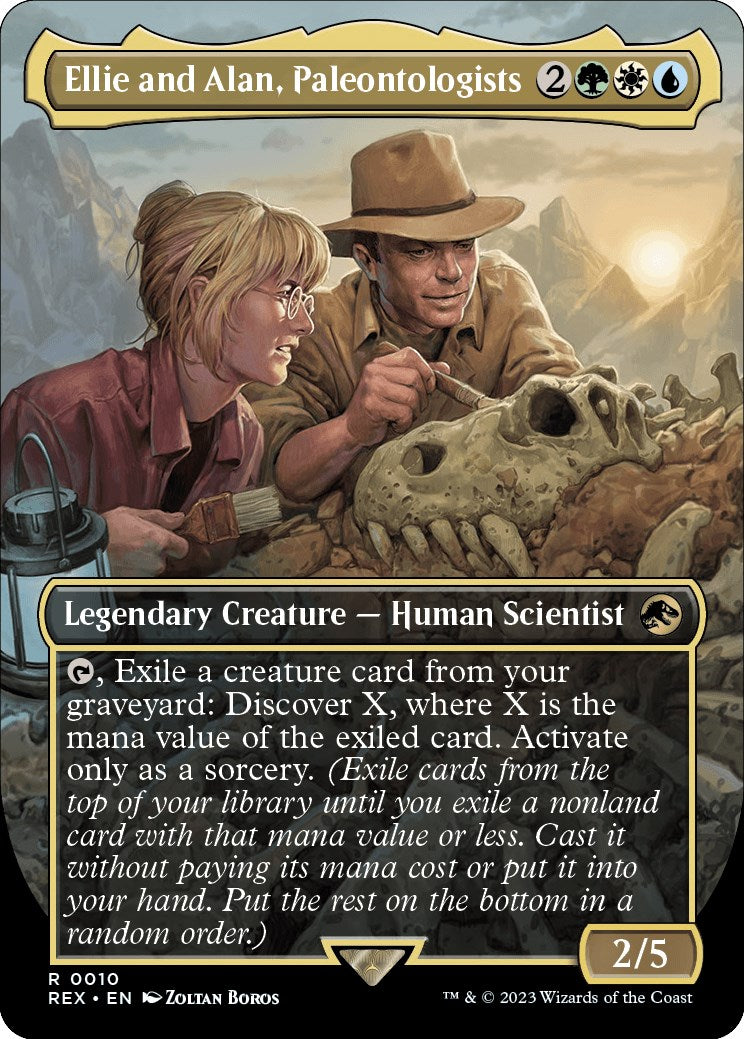 Ellie and Alan, Paleontologists (Borderless) [Jurassic World Collection] | Lots Moore NSW
