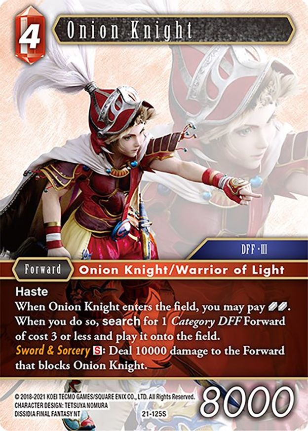 Onion Knight [Beyond Destiny] | Lots Moore NSW