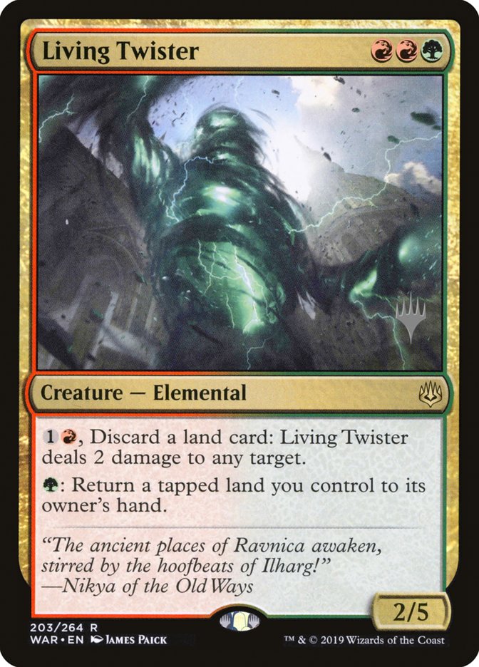 Living Twister (Promo Pack) [War of the Spark Promos] | Lots Moore NSW
