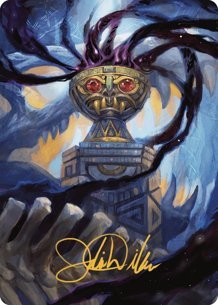 Chalice of the Void Art Card (Gold-Stamped Signature) [The Lost Caverns of Ixalan Art Series] | Lots Moore NSW