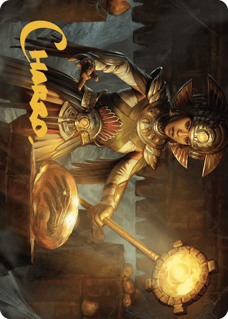 Curator of Sun's Creation Art Card (Gold-Stamped Signature) [The Lost Caverns of Ixalan Art Series] | Lots Moore NSW