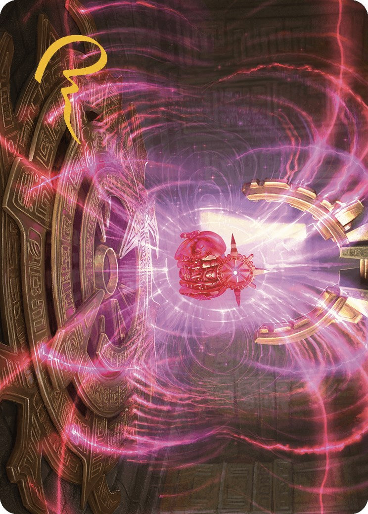 Locus of Enlightenment Art Card (Gold-Stamped Signature) [The Lost Caverns of Ixalan Art Series] | Lots Moore NSW